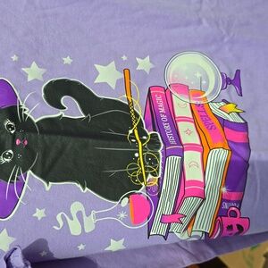 Cat Witch shirt Halloween Cat